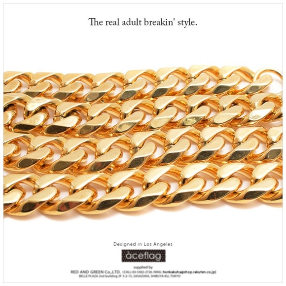 24 Inch 18K Gold 12 MM Thick Cuban Link Chain New - Picture 6 of 8